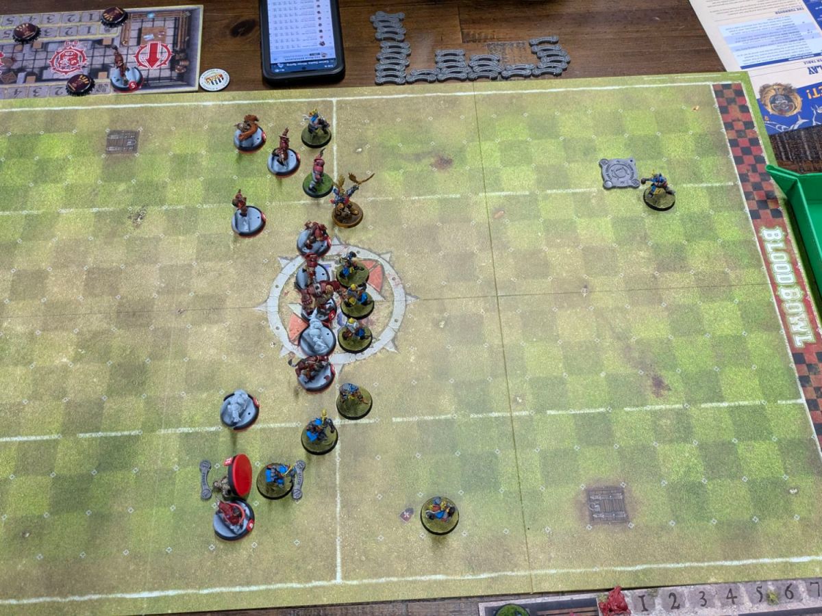 Scrubs Play Blood Bowl! Fanatical Fedoras vs The Nuln&nbsp;Sewerjacks!